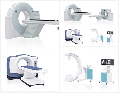 Modern Nuclear Magnetic Resonance Medical Devices 3d model