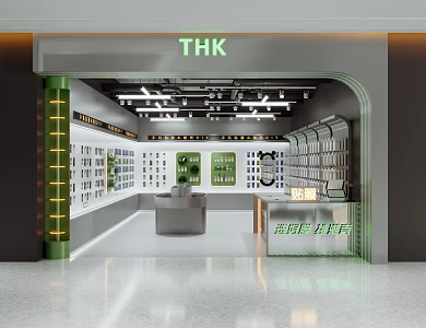 Modern mobile phone digital accessories store mobile phone case wall island booth mobile phone accessories cabinet hollow ceiling door lintel cash register mobile phone case mobile phone bracket hand 3d model