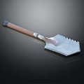 Durable Agricultural Equipment Shovel With Wooden Handle And Metal Blade