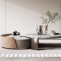 Modern coffee table 3d model