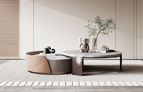 Modern coffee table 3d model