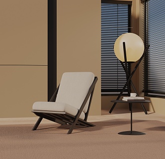 Leisure Chair 3d model