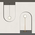 Modern FLOS luminaire combination 3d model