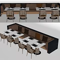 Public Chairs In Modern Restaurant With Booth Seats And White Tables For Multiple Guests
