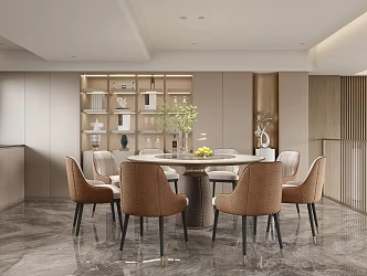 Modern Restaurant 3d model