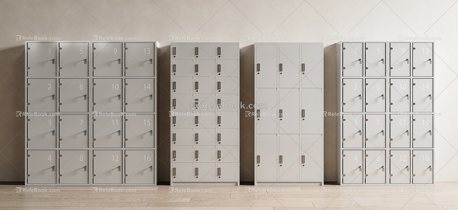 File Cabinet File Cabinet File Cabinet Wardrobe Tin Cabinet Locker 3d model