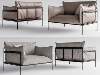 Modern Single Sofa Leisure Chair model