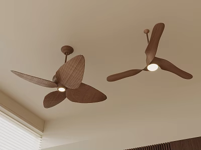 Unique-shaped Pendant Lights In Modern Living Room With Wooden Design And Ceiling Installation 3d model