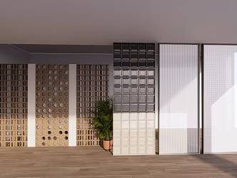 Modern Grid 3d model