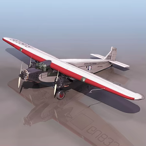 Modern Fighter First World War Fighter 3d model