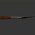 Old Rusty Shovel With Wooden Handle And Metal Blade Showing Rust And Wear