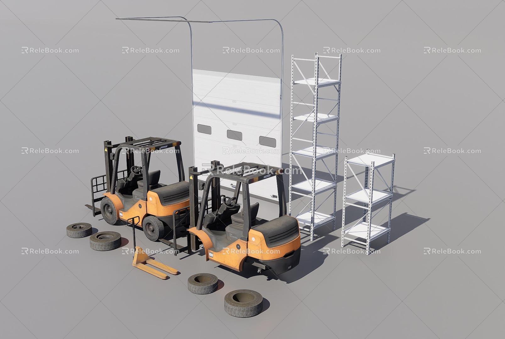 Plant Components 3d model