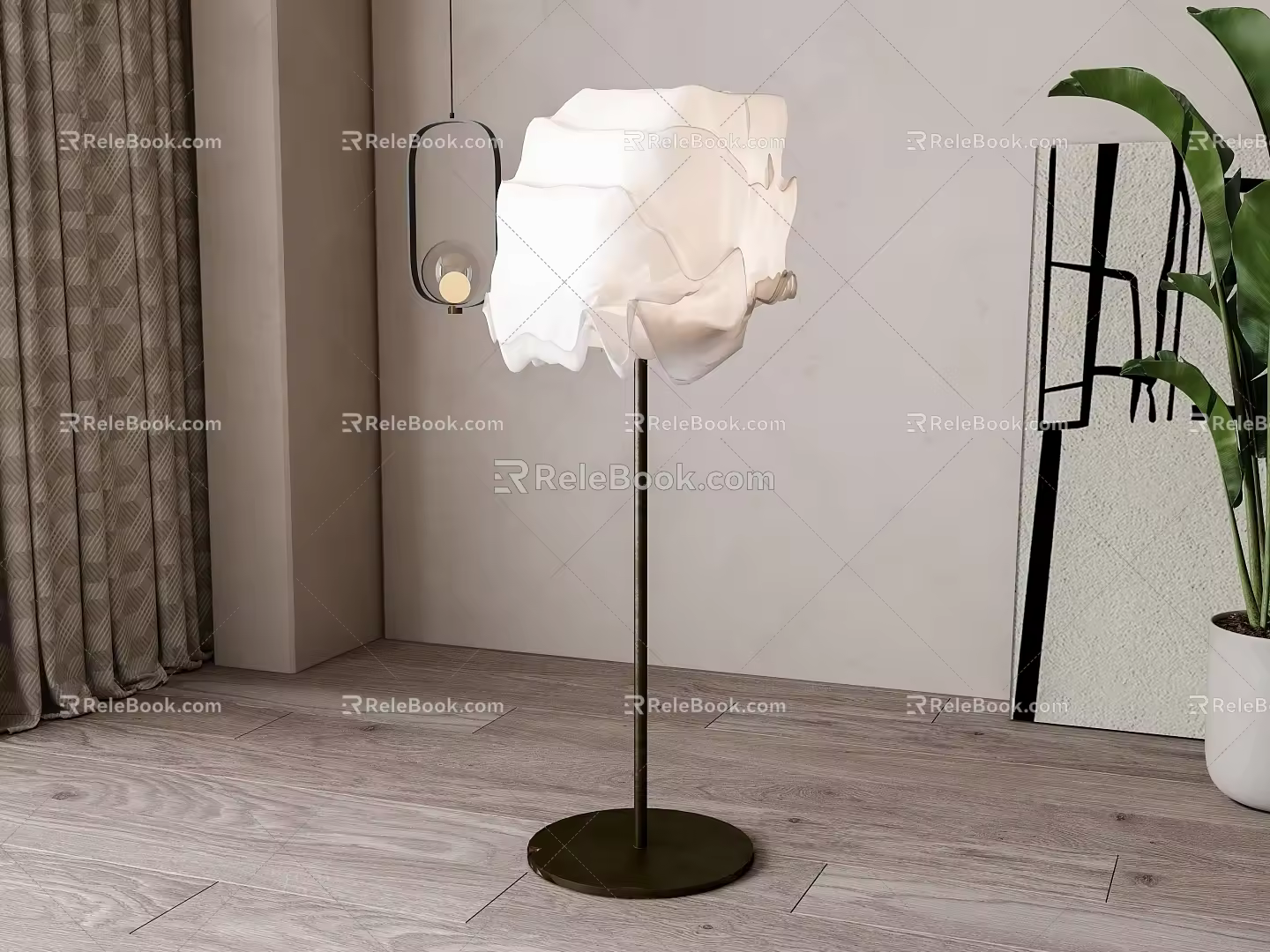 Floor lamp 3d model