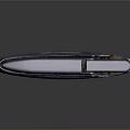 Electronic Lighter With Security Is Our Business Engraved Text And Metal Design