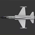 White And Blue Model Airplane With Transparent Cockpit And NASA Logo