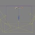 Projection Monitoring System Setup With Multiple Screens Stands And Professional Equipment
