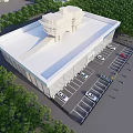 Chenzhou Vocational Technical College School Enterprise Cooperation Internship Base Building Exterior With Entrance And Surroundings