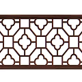 Traditional Chinese Carved Window Patterns With Various Intricate Designs 3d model