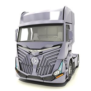 modern truck 3d model