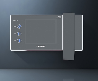 Modern doorbell 3d model