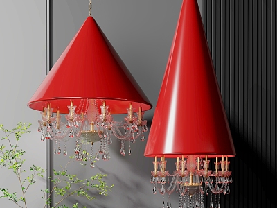 chandelier red crystal chandelier model