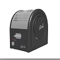 Gefu Black And Silver Toasters Modern Kitchen Appliances With Stylish Design