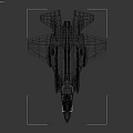 Gray Military Fighter Jet With Open Canopy And Visible Landing Gear Emblems