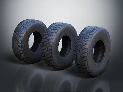 Premium Car Tires High Quality Auto Parts for Vehicle Safety and Performance 3d model