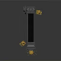 Industrial Conveyor Equipment With Long Black Belt Mechanical Rollers And Granular Material Processing