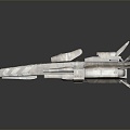 Modern Fighter Fighter Fighter Sci-fi Fighter 3d model