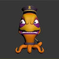 Cuttlefish Squid Cuttlefish Squid Octopus Beads Squid Octopus Heart-fin Whip Squid 3d model