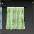 Brown Linen Light Filtering Curtains For Window With Trees View And White Wall