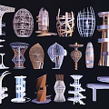 Various Unique Architectural Tower Models With Diverse Modern Design Structures