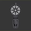 Modern Camera Monitor Head Security Surveillance Camera 3d model