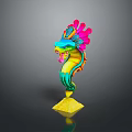 snake cobra venomous snake python reptile cold-blooded animal reptile 3d model