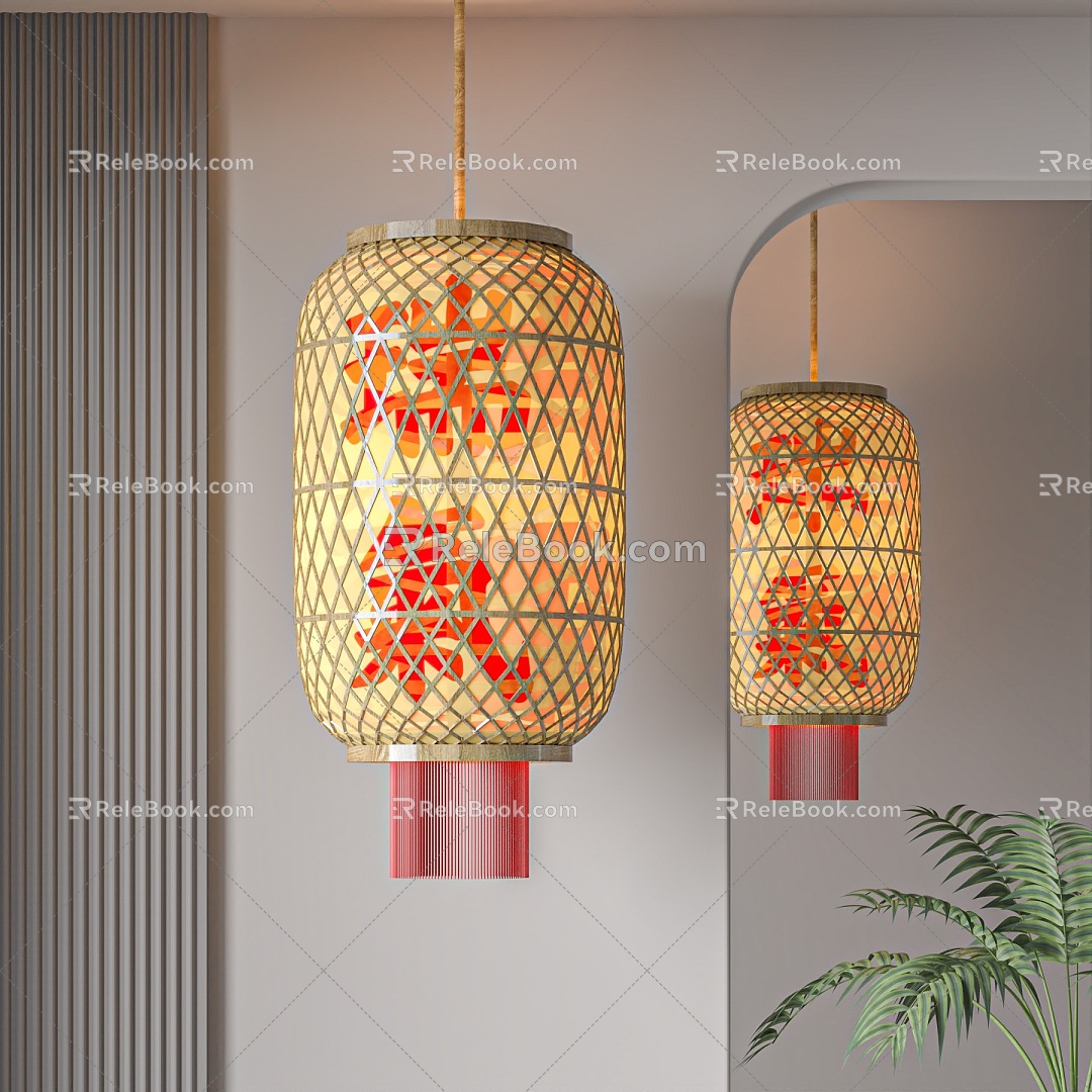 Quiet Wind Lantern 3d model