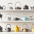 New Chinese Teapot 3d model