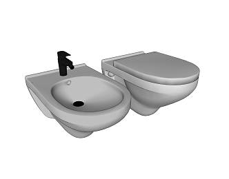 Toilet 3d model