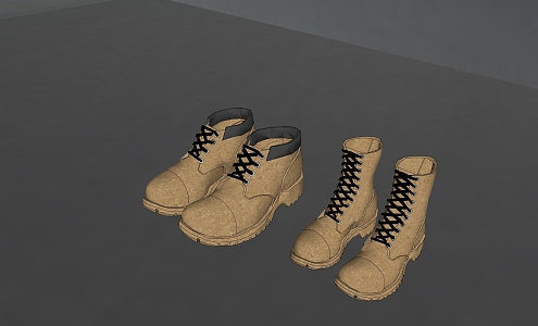 Modern Shoes 3d model