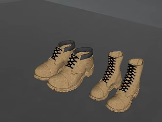 Modern Shoes 3d model