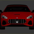 Red Sports Car With Black Roof And Sleek Modern Sporty Exterior Design Features