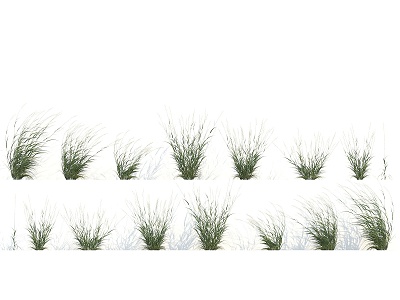 modern grass thatch model