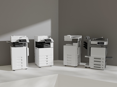 Modern Printer Copier 3d model