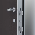 Modern Security Door With Metal Construction Secure Lock And Sleek Design For Home Safety