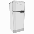 Black Modern Refrigerator Freezer With Silver Handles And Sleek Exterior Design