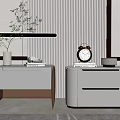 Modern bedside table 3d model