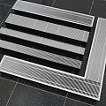 Bathroom Accessories Stainless Steel Floor Drains With Grid Design For Shower Area