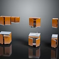 Wooden Storage Cabinets Various Styles Open Shelves Closed Doors And Countertop