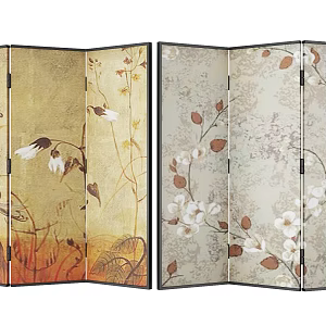 French Middle Ancient Screen 3d model