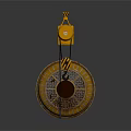 Heavy Duty Industrial Crane Equipment With Yellow Pulley And Cable Drum Wheels